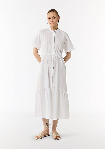 Comma Maxikleid Durchzugkordel günstig online kaufen