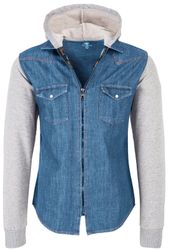 Rock Creek Jeansjacke Herren Jeanshemd mit günstig online kaufen