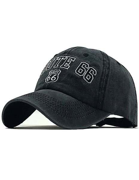 Sporty Baseball Cap Trucker Baseballcap Route günstig online kaufen