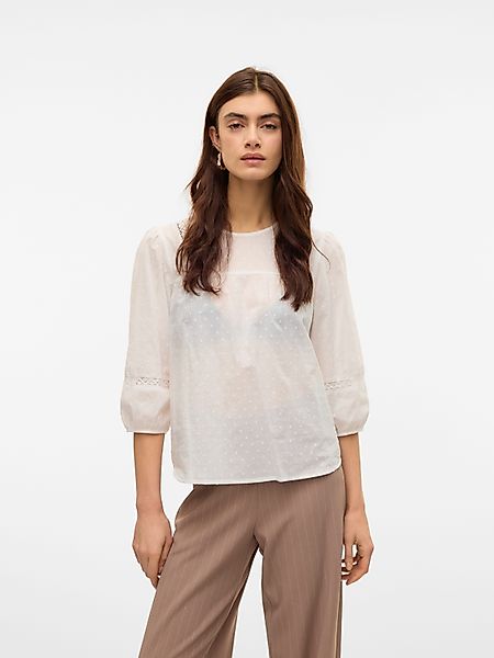 Vero Moda Langarmbluse VMTRINE 3/4 LACE günstig online kaufen
