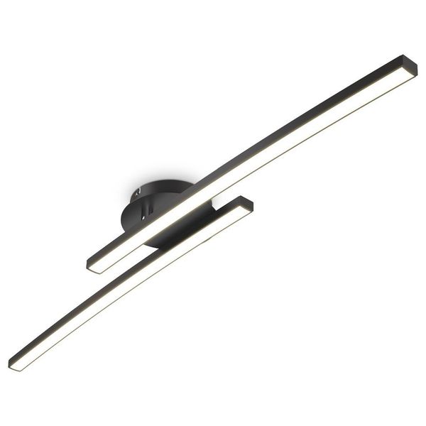 B.K.Licht Deckenleuchte moderne LED Deckenlampe 2-flammig günstig online kaufen