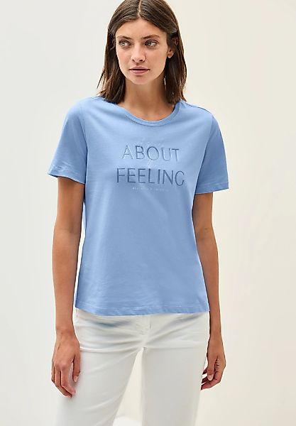 Cecil Print-Shirt, aus reiner Baumwolle günstig online kaufen