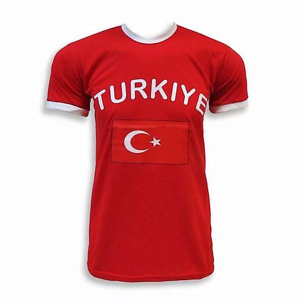 Sonia Originelli T-Shirt Fan-Shirt "Turkiye" Unisex Fußball WM EM Herren T- günstig online kaufen