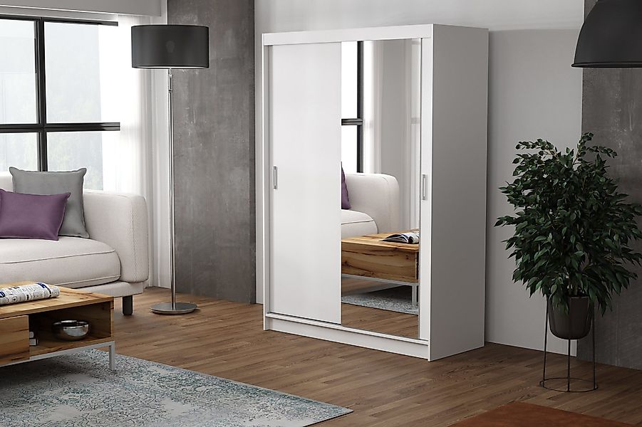Beautysofa Kleiderschrank Rio mit Einlegeböden und günstig online kaufen