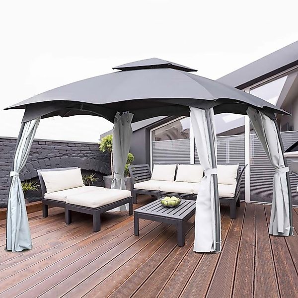 ONDIS24 Grillpavillon Gartenpavillon Gazebo, Maße ca. günstig online kaufen