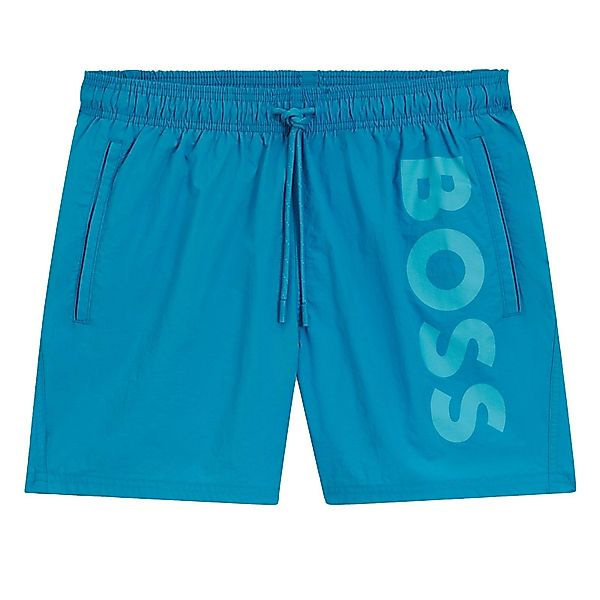 BOSS Badeshorts Octopus mit großem Markenschriftzug günstig online kaufen