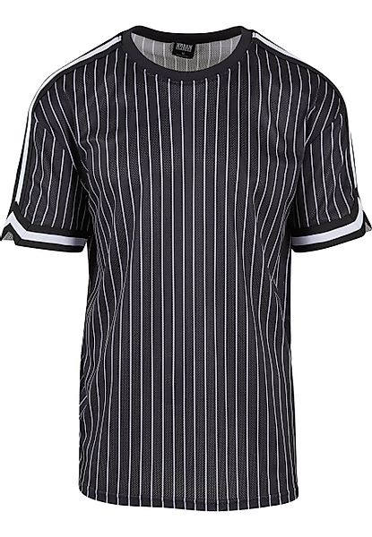 URBAN CLASSICS T-Shirt "Urban Classics Herren Oversized Striped Mesh Tee" 1 günstig online kaufen
