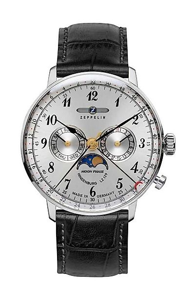 ZEPPELIN Quarzuhr Hindenburg Fliegeruhr 7036-1 – Herren-Armbanduhr, Multifu günstig online kaufen
