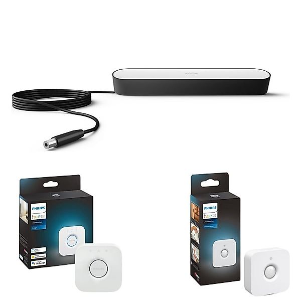 Philips Hue Play White & Color Ambiance Tischleuchte Schwarz inkl. Netzteil günstig online kaufen