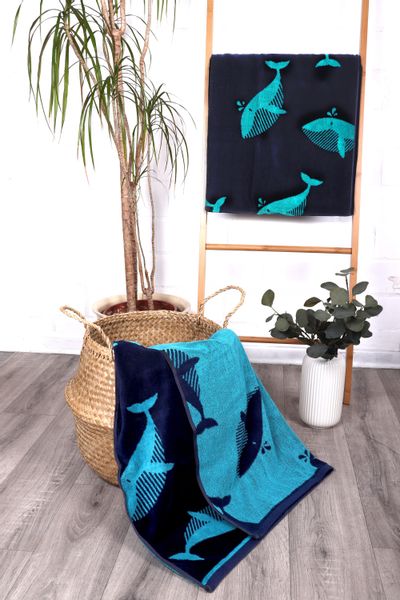 jilda-tex Strandtuch, Frotteevelours (1-St) günstig online kaufen