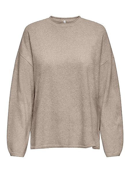 ONLY Strickpullover ONLLOYAL AMALIO LIFE LS O-NECK KNT NOOS mit überschnitt günstig online kaufen