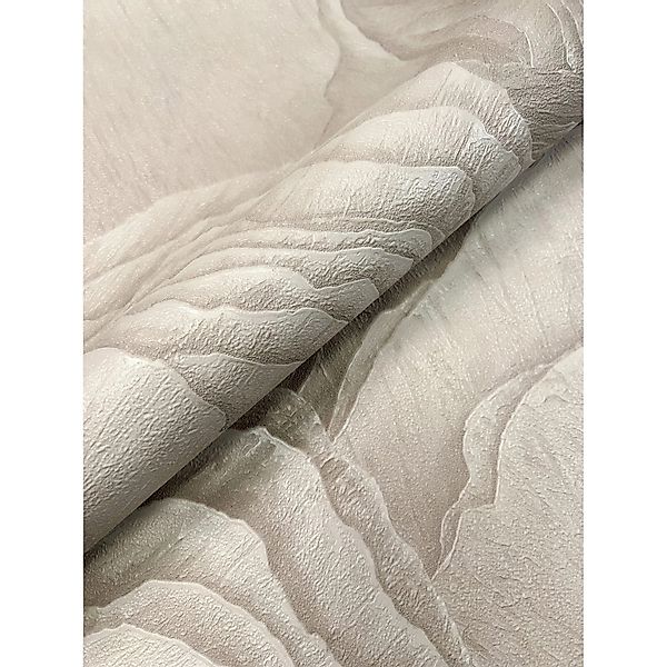 Newroom Vliestapete Schiefer Creme Stein Modern FSC® günstig online kaufen