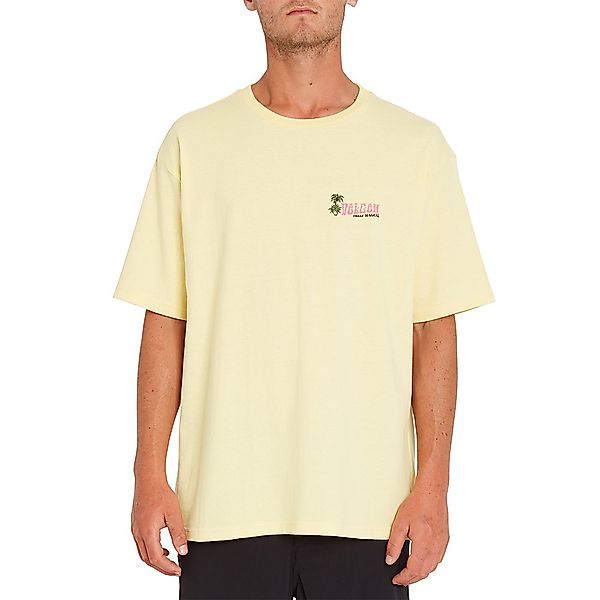 Volcom Beliveinparadise Kurzärmeliges T-shirt M Dawn Yellow günstig online kaufen