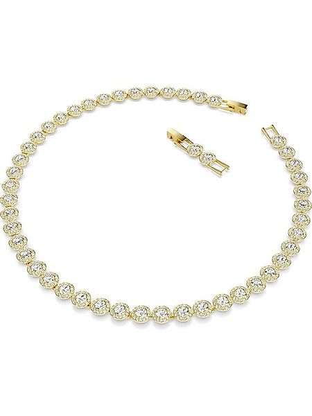 Swarovski Collier Swarovski Damen-Kette Metall Swarovski-Kristall günstig online kaufen
