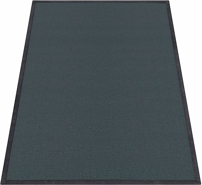 Paco Home Teppich "Tatami 475" rechteckig 24 mm Höhe Kurzflor, Uni-Farben, günstig online kaufen
