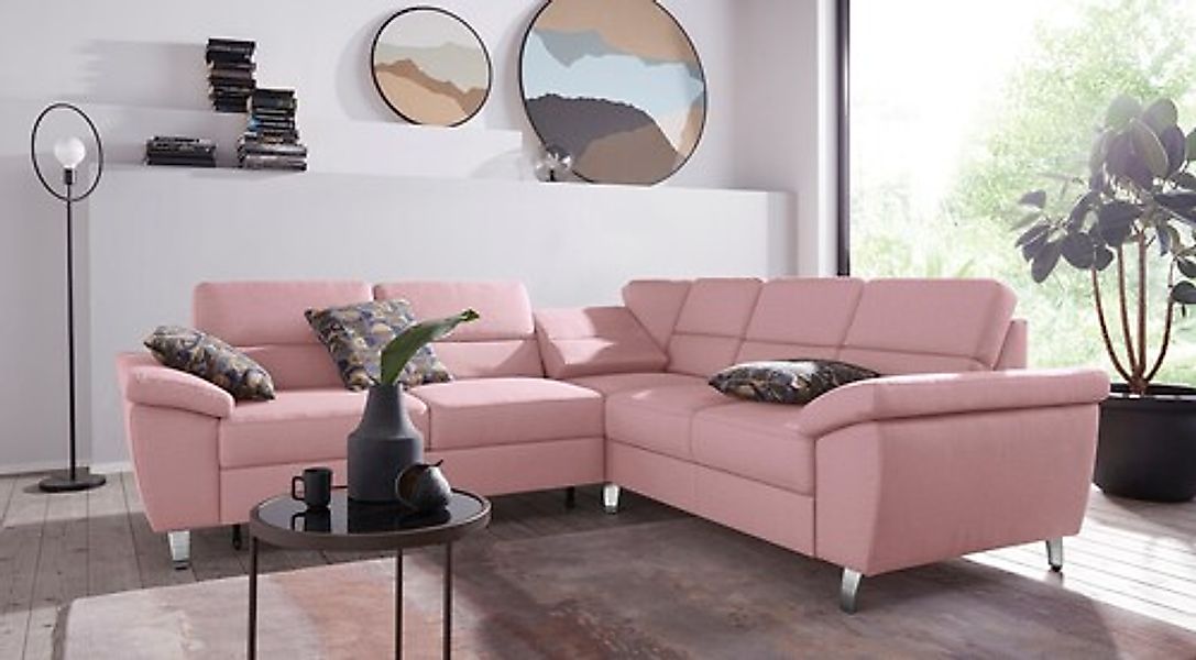 sit&more Ecksofa »Sorano L-Form« wahlweise mit Bett- und Relaxfunktion, ink günstig online kaufen