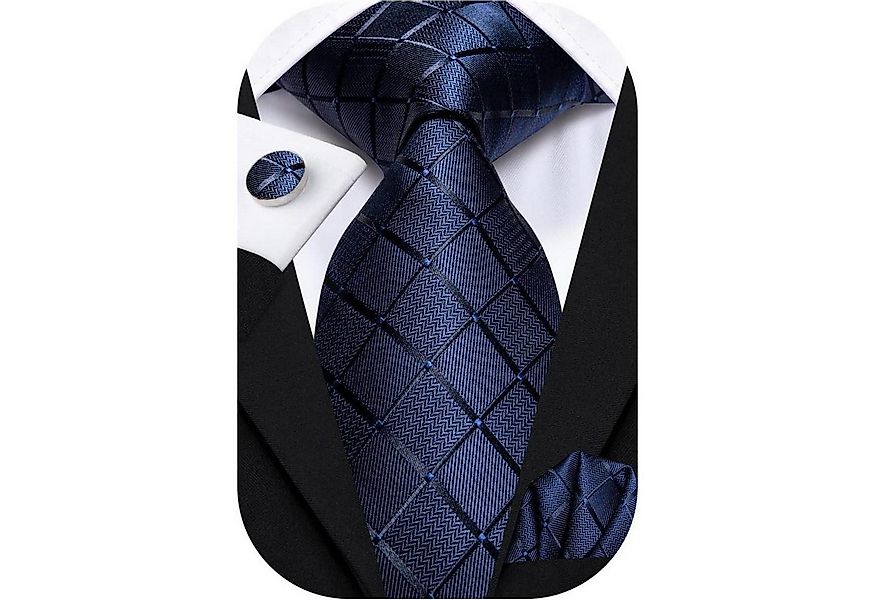 LuxusKollektion Krawatte Krawatte Herren Einstecktuch Set Hochzeitsfeier A- günstig online kaufen