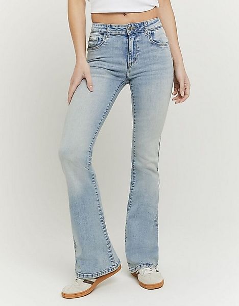 Tally Weijl Bootcut-Jeans SPADEELETRA2 Baumwollmischung, Mid Waist mit Flar günstig online kaufen