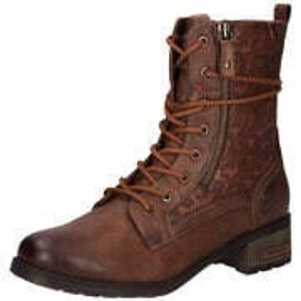 Mustang Schnürstiefelette Damen braun günstig online kaufen
