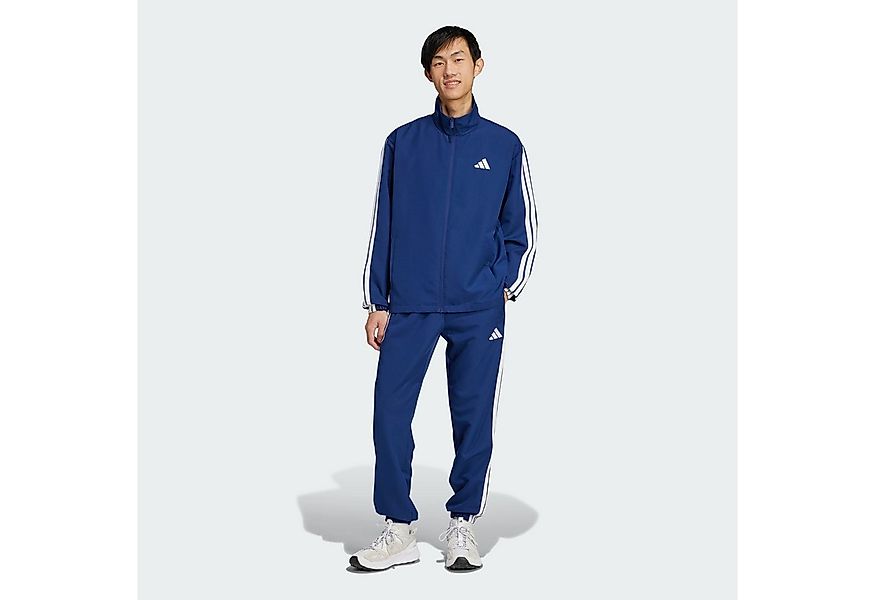 adidas Sportswear Trainingsanzug 3-STREIFEN WOVEN TRAININGSANZUG (1-tlg) günstig online kaufen