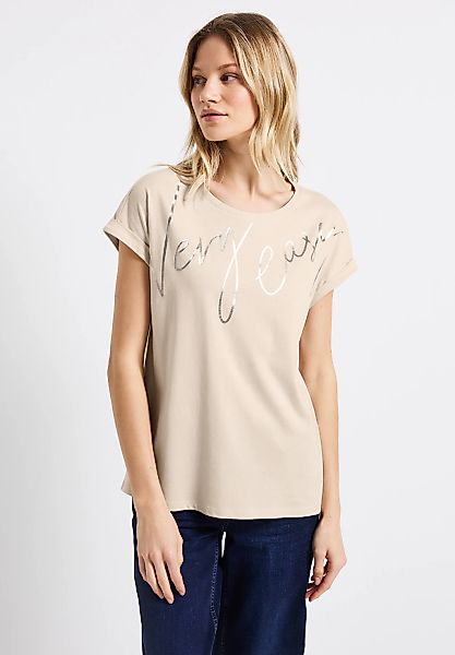 STREET ONE T-Shirt, mit Rundhalsausschnitt günstig online kaufen
