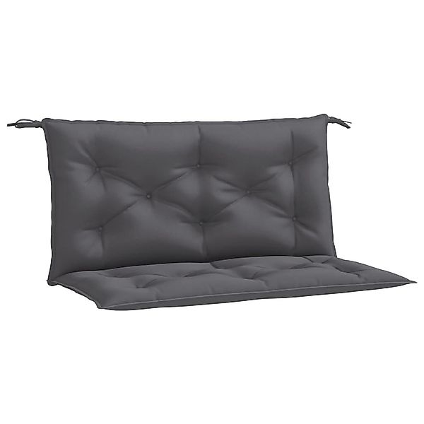 vidaXL Sitzauflage Gartenbank-Auflagen 2 Stk. Anthrazit günstig online kaufen