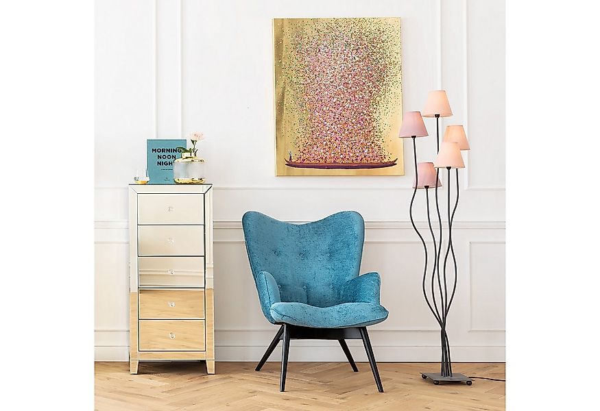 Kare Design Leinwandbild Bild Touched Flower Boat günstig online kaufen