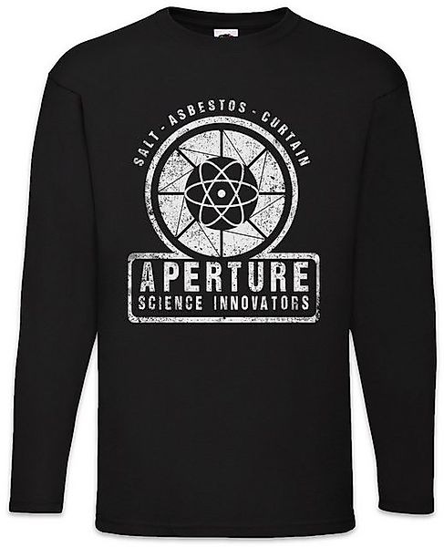 Urban Backwoods Langarmshirt Vintage Aperture Science Innovators Langarm T- günstig online kaufen