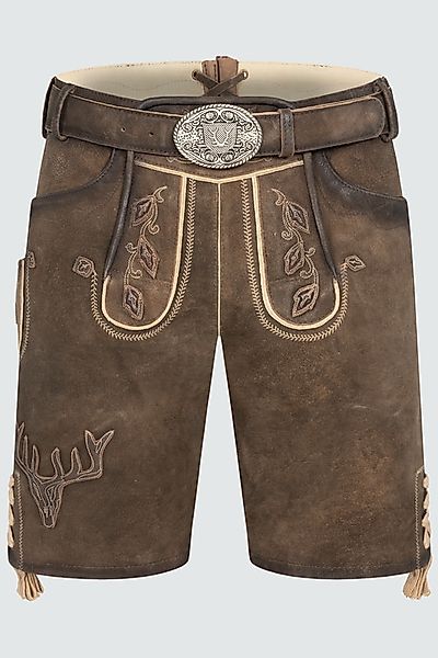 Lederhose Werner mit Gürtel günstig online kaufen