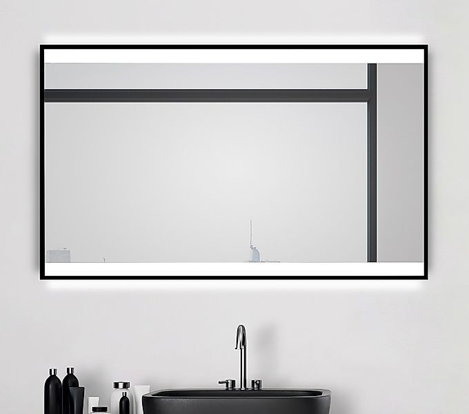 Talos Badspiegel "BLACK SHINE", (Komplett-Set), in verschiedenen Größen erh günstig online kaufen