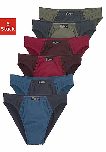 le jogger Slip Packung, 6 Stk. schöner Basic in schönen Farbkombinationen günstig online kaufen