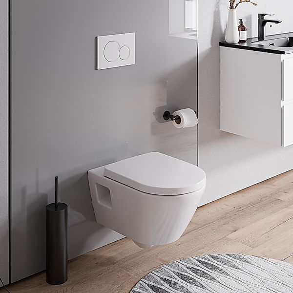 Bernstein Tiefspül-WC VIVEO, Toilette wandhängend mit günstig online kaufen