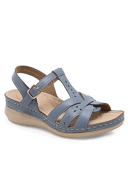 Clara Barson Sandalen WYL0510-25 Blau Sandale günstig online kaufen