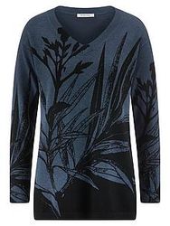 V-Pullover Peter Hahn blau günstig online kaufen