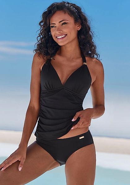 LASCANA Tankini "Toni", mit goldfarbenen Accessoires günstig online kaufen