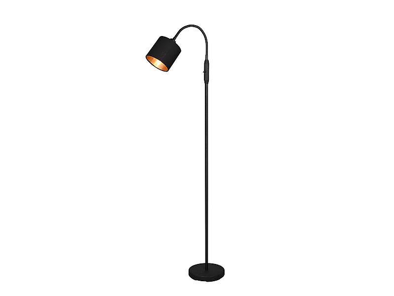 Reality Leuchten LED Stehlampe mit Flexarm & Stoffschirm, Höhe 130cm, Dimmf günstig online kaufen