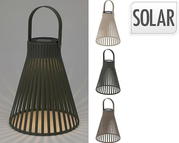 Moderne SOLARLAMPE ca. 18 cm hoch 1 Stück aus 4 Farben günstig online kaufen