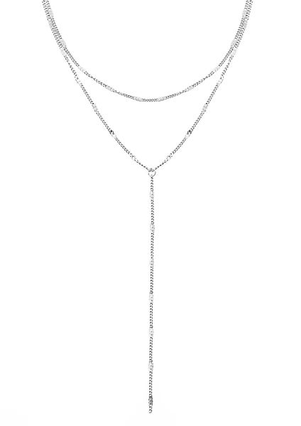 Hey Happiness Y-Kette Zweireihiges Collier, Elegante günstig online kaufen