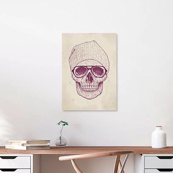 Poster / Leinwandbild - Cool Skull günstig online kaufen