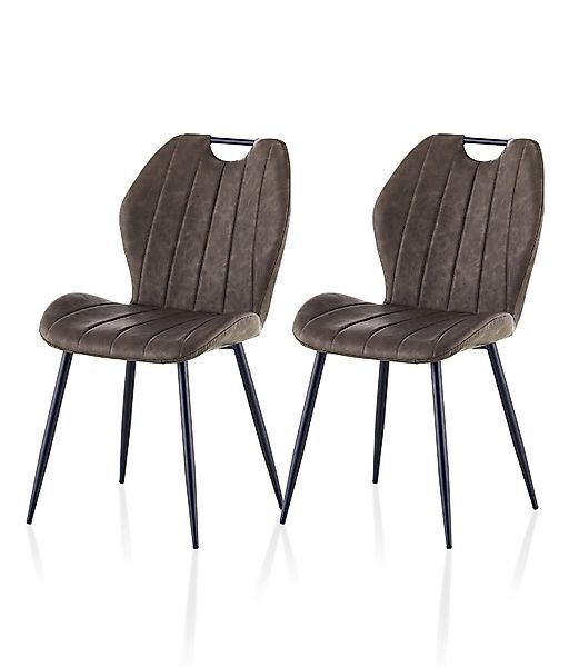 Ofcasa Esszimmerstuhl Kunstleder gepolsterter Stühle (2er günstig online kaufen