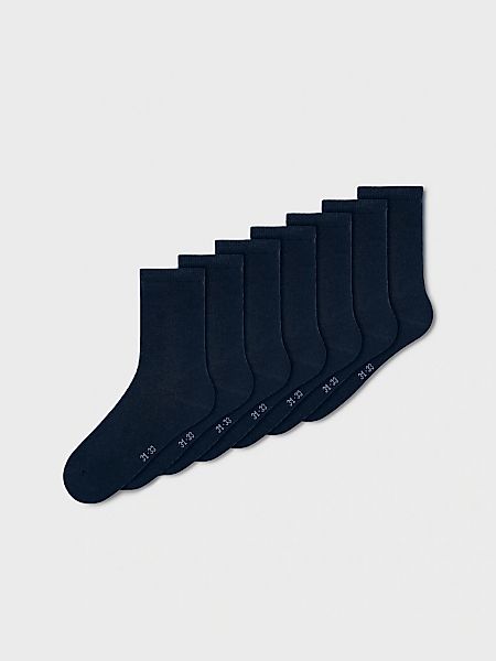 Name It Socken "NKNSOCK 7P SOLID NOOS" Packung, 7 Stk. tlg. günstig online kaufen