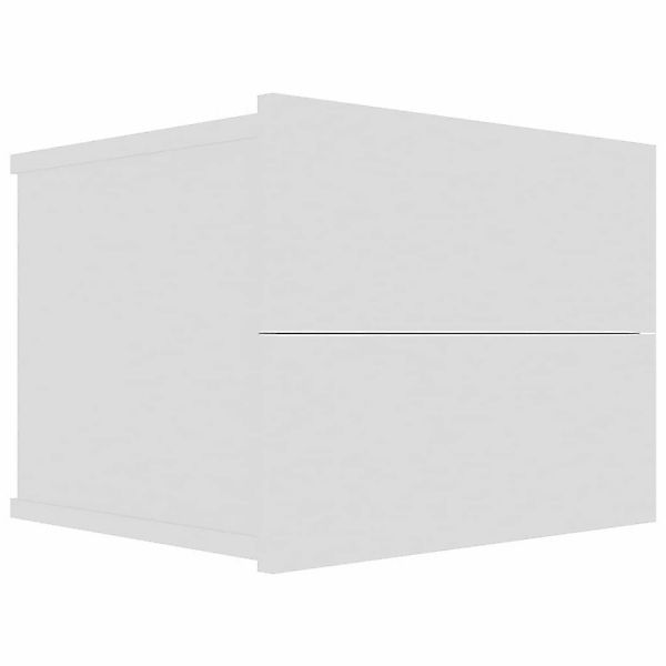 Nachttisch Weiß 40ã30ã30 Cm Spanplatte günstig online kaufen