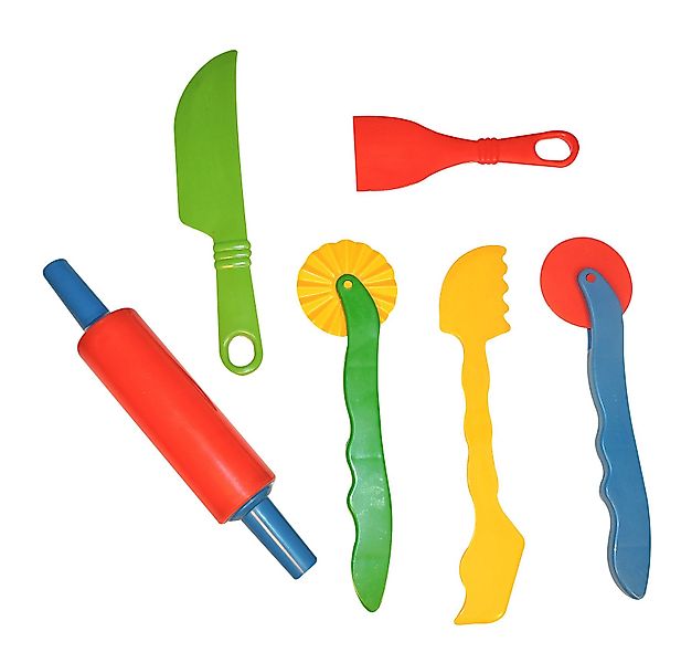 GOWI Knete Knetwerkzeug 6er Set günstig online kaufen