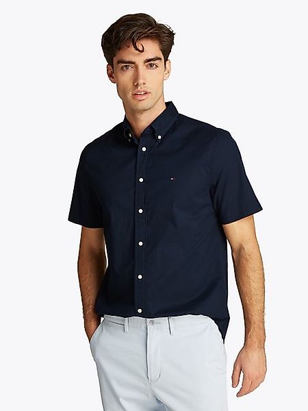 Tommy Hilfiger Kurzarmhemd FLEX POPLIN SOLID günstig online kaufen