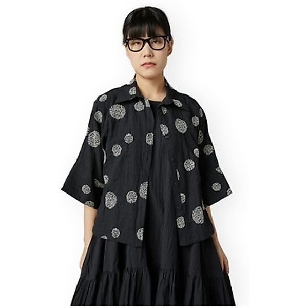 Wendy Trendy  Blusen Shirt 240797 - Black/White günstig online kaufen