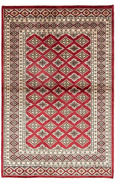 morgenland Teppich »Buchara Teppich handgeknüpft rot«, rechteckig günstig online kaufen