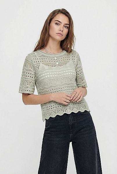 JDY Kurzarmpullover JDYSUN LAY 2/4 PULLOVER KNT NOOS Strukturstrick günstig online kaufen