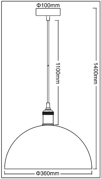 TRANGO LED Pendelleuchte, 1er Set 9001WL günstig online kaufen