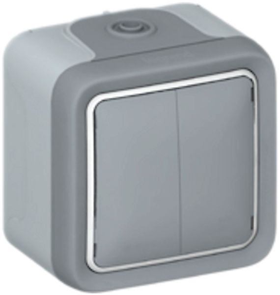 Legrand Doppelwechselschalter AP, 10A,250V, IP55 069715 günstig online kaufen