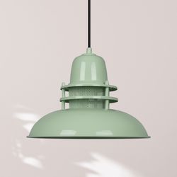 Bamyum Pendelleuchte Bamyum Hängelampe Rot Metall günstig online kaufen